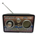 Classical Wooden Stereo FM Radio